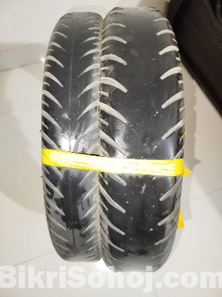 Bike Tire MRF Nylogrip Zapper (Font & Rear) Used